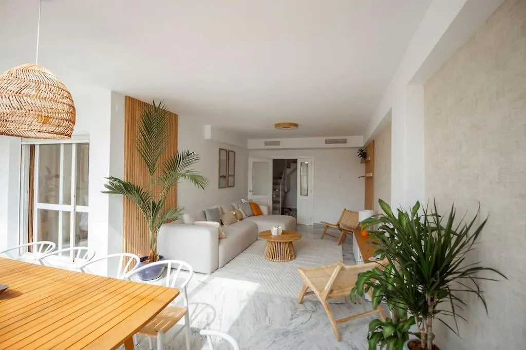 Bright Nordic Style Penthouse In Beachside Resort Marbella Apartment