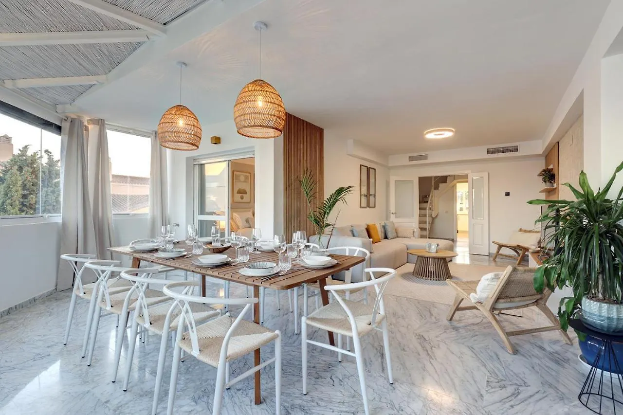 Apartment Bright Nordic Style Penthouse In Beachside Resort Marbella