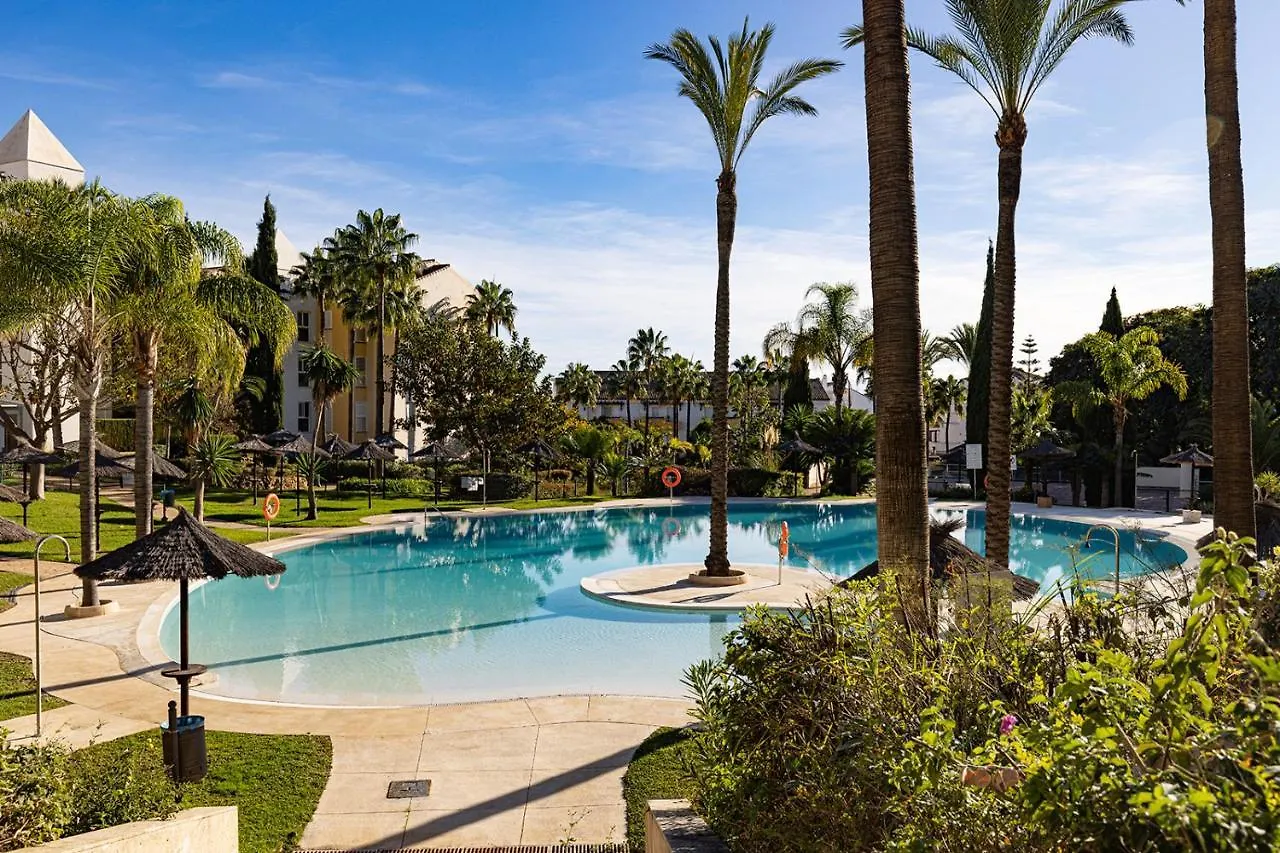 Bright Nordic Style Penthouse In Beachside Resort Marbella Spain