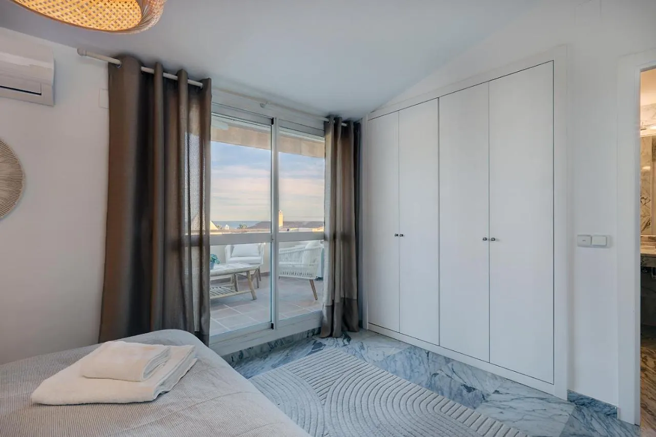 Apartment Bright Nordic Style Penthouse In Beachside Resort Marbella Spain