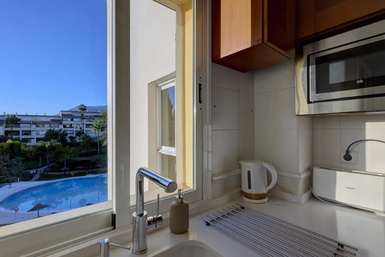 Bright Nordic Style Penthouse In Beachside Resort Marbella Apartment