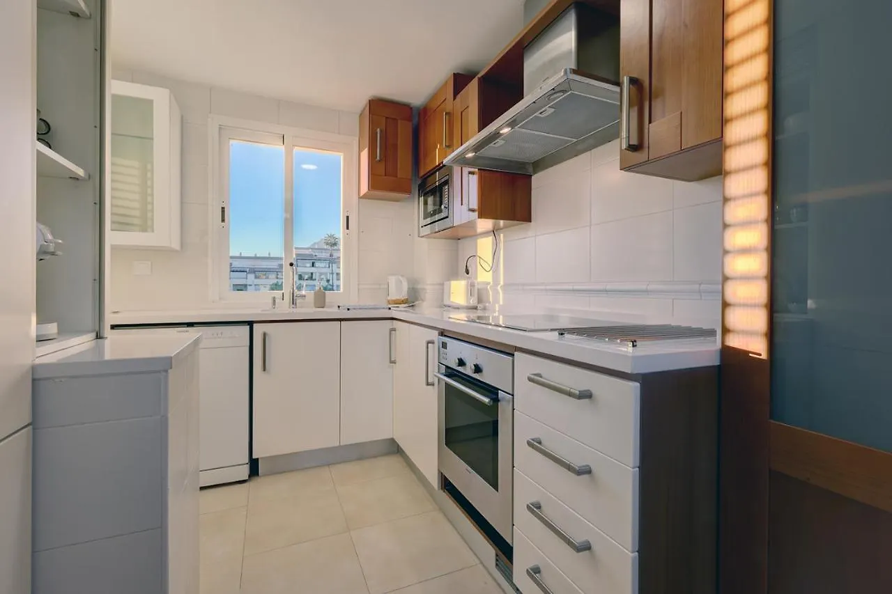 Bright Nordic Style Penthouse In Beachside Resort Marbella Apartment