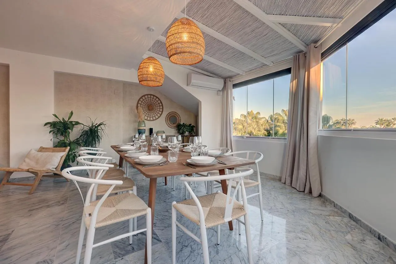 Bright Nordic Style Penthouse In Beachside Resort Marbella
